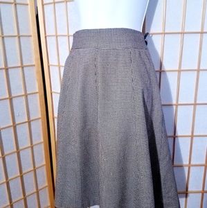 Houndstooth Skirt